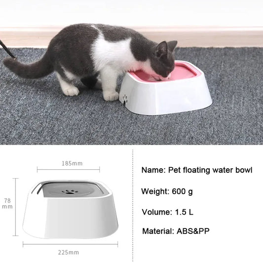 Paws Сhoose™ Anti Splash Pet Floating Water Bowl